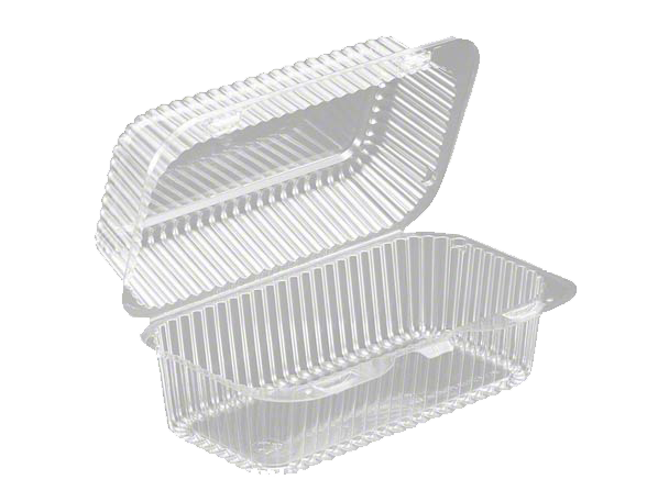 Envases de Plástico Desechables Rectangulares